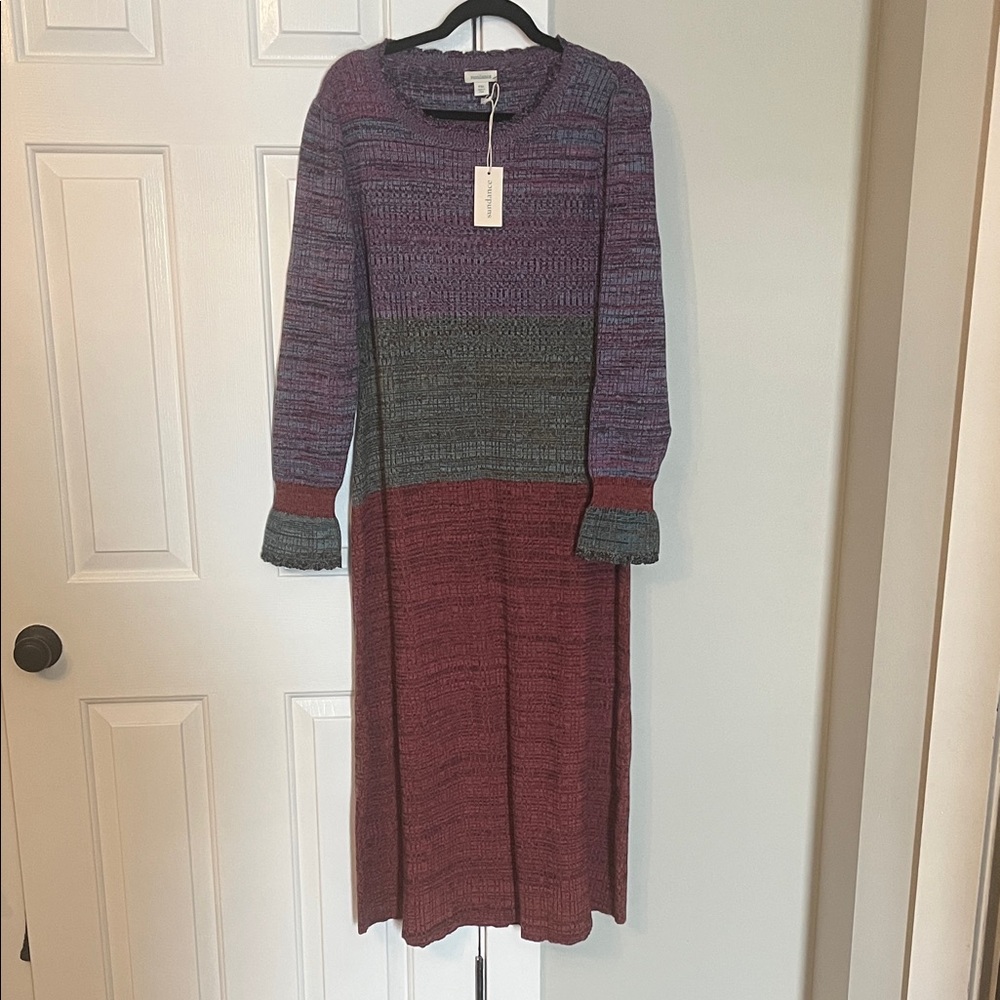 Sundance Multicolor Knit Long Dress